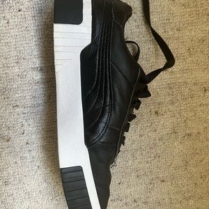 Puma black sneakers